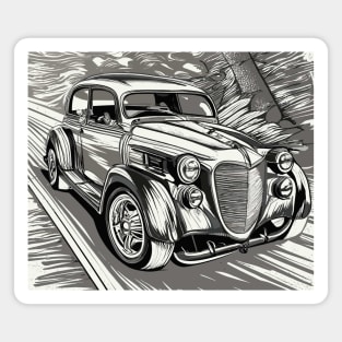 Classic Car Collection Magnet